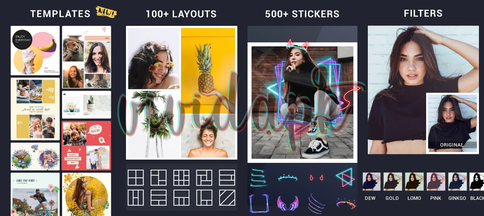 Photo Collage Maker v1.281.93 Pro APK vividapk roosphx