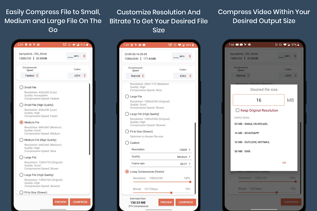 Video Compressor v5.0.3 Premium APK vividapk roosphx